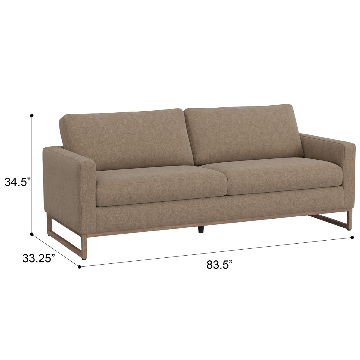 Sofa - Beige / Brown