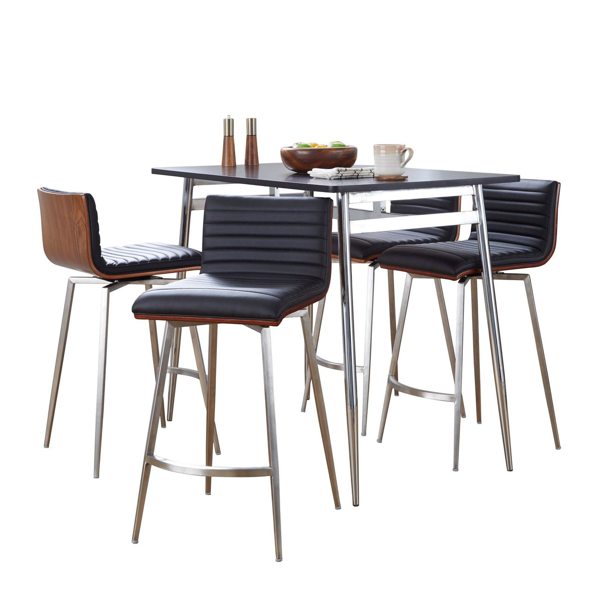 Marcel - Mason Counter Height 5 Piece Dining Room Set