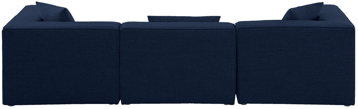 Cube - Linen Modular 3 Seat Sofa