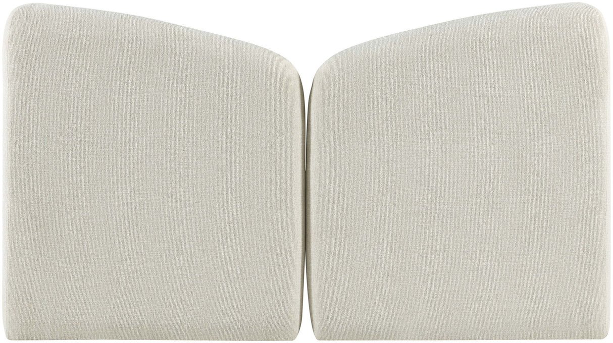 Elowen - Chenille Fabric Upholstered Bed