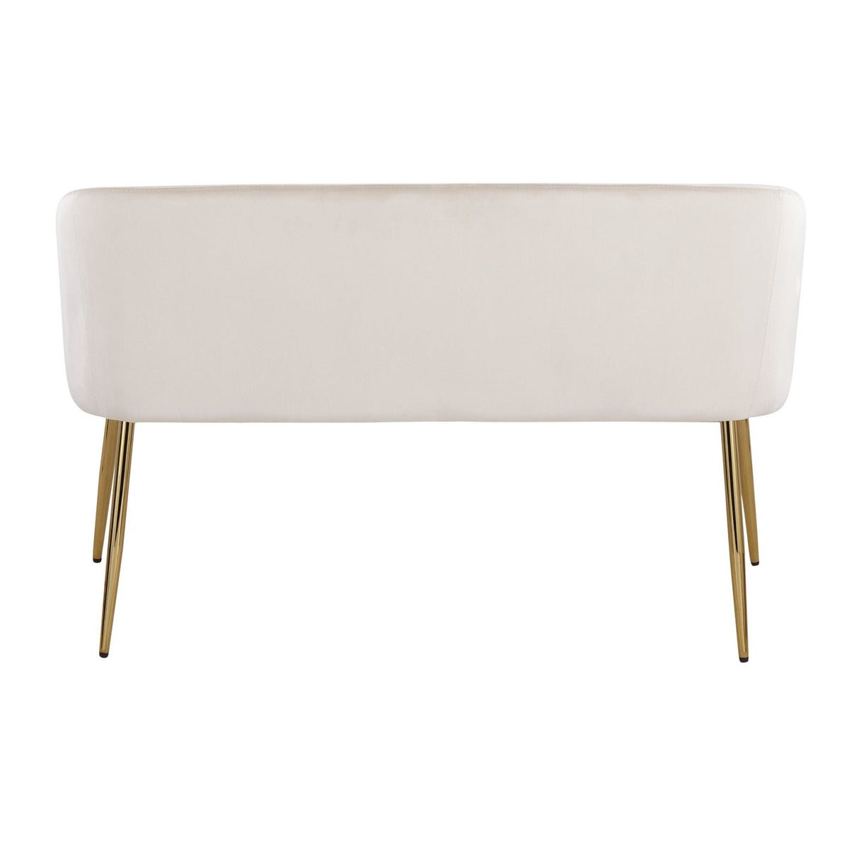 Luna - Glam Bench - Gold Legs