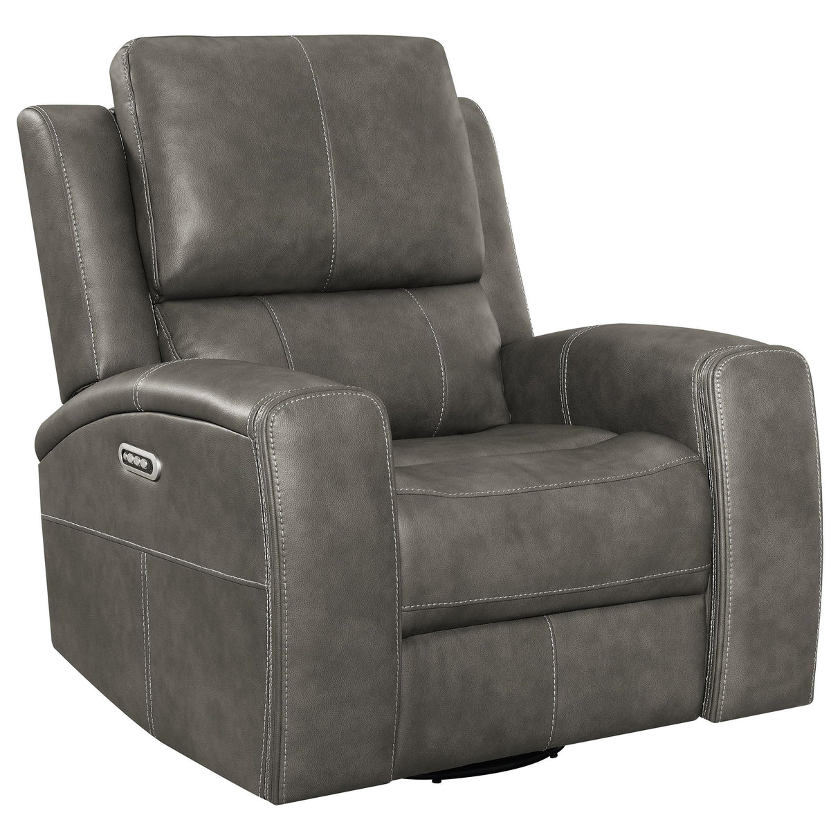 Boyce - Triple Power Swivel Recliner With Independent Adjustments