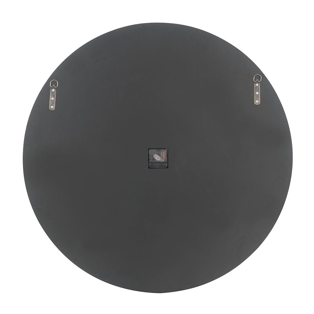 Noralie - Wall Clock - Mirrored & Faux Diamonds