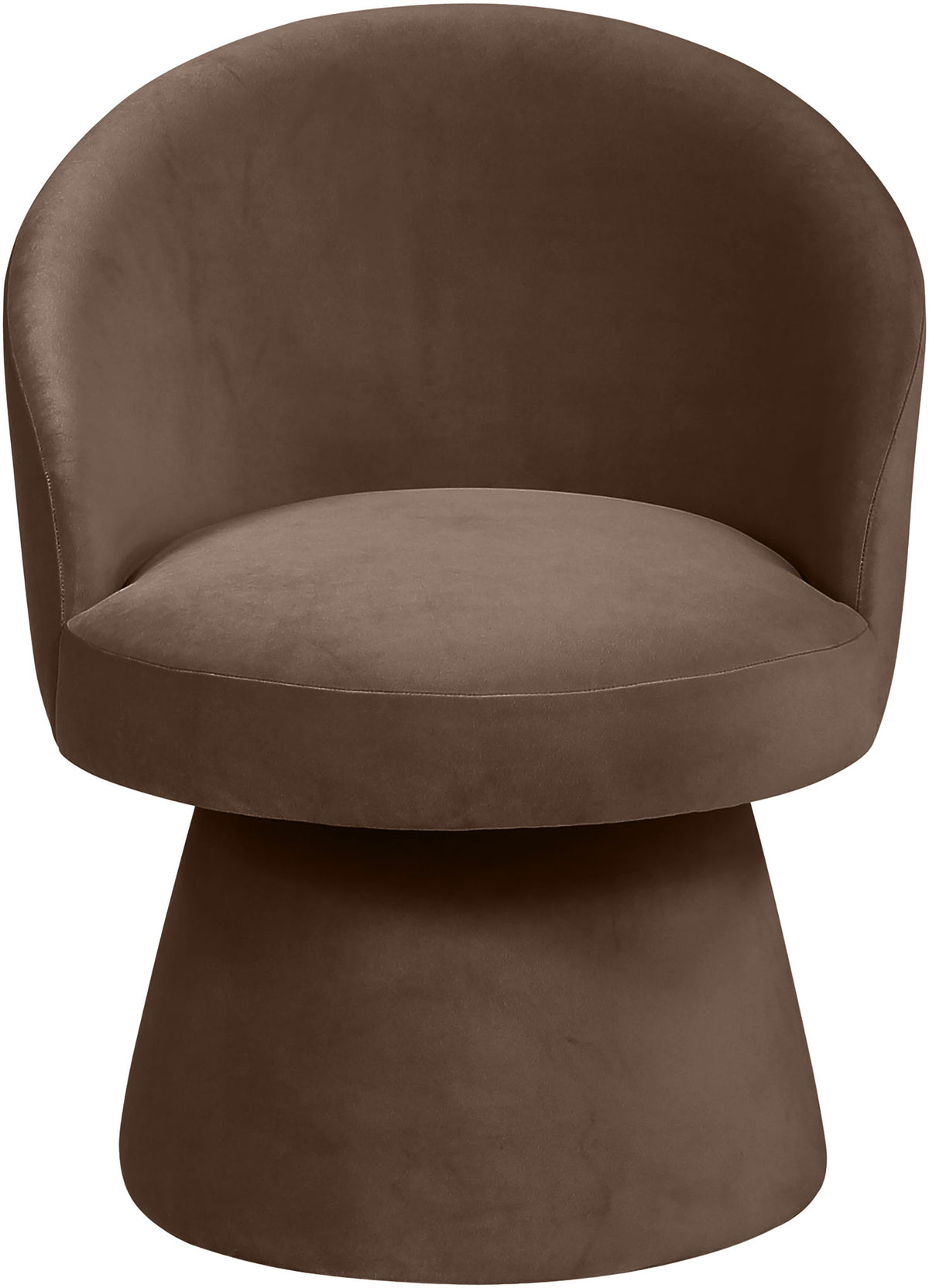 Selene - Upholstered Swivel Dining Chair