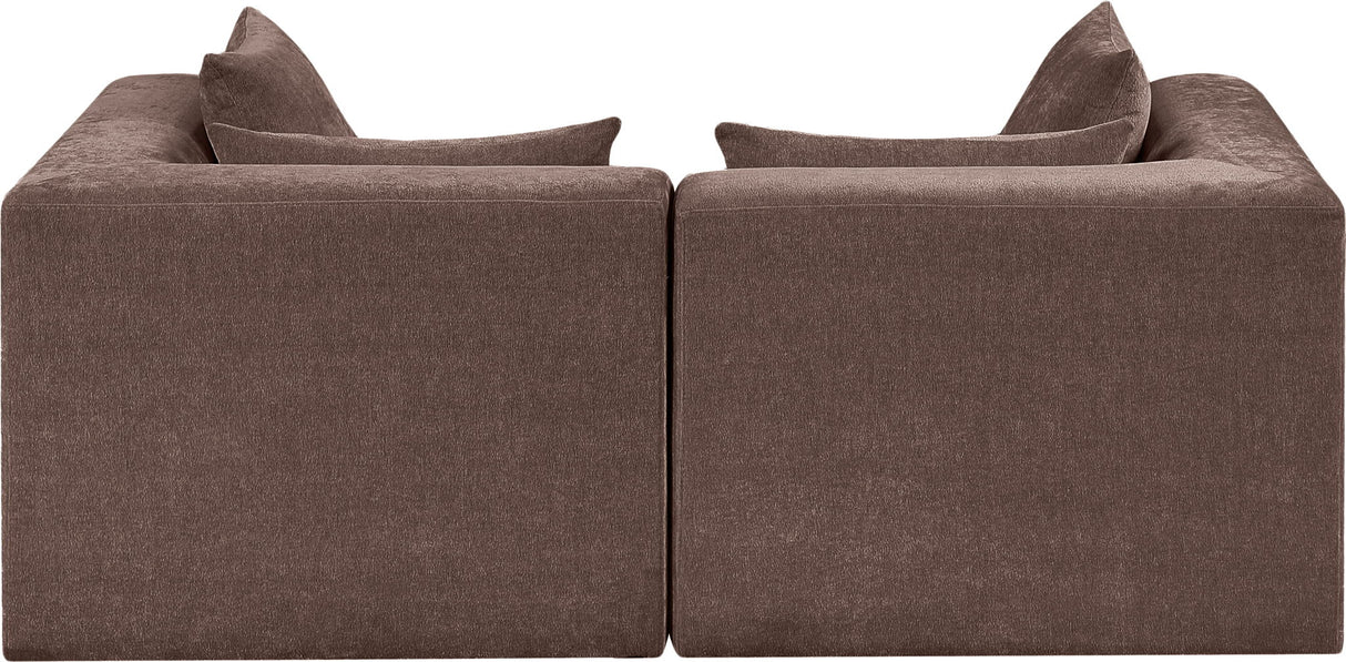Stellar - 2 Piece 76" Upholstered Modular Loveseat