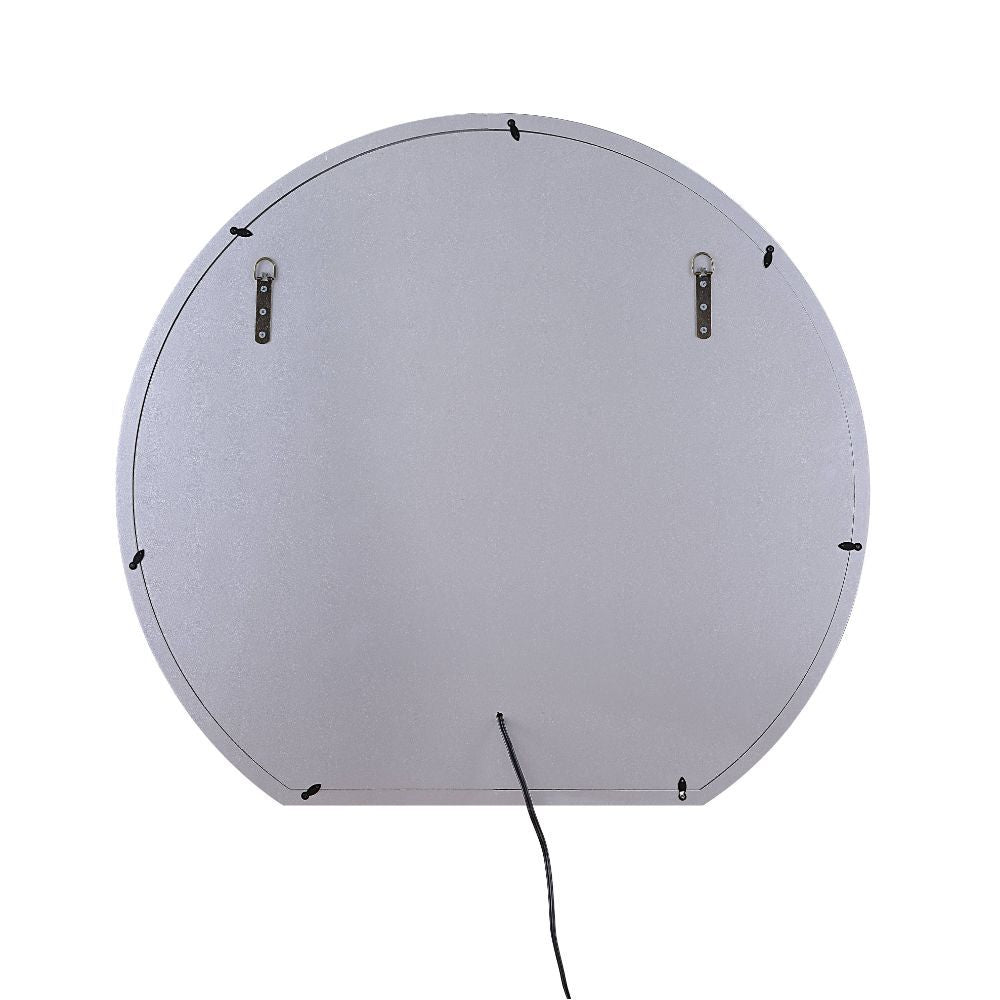 Noralie - 29" Accent Mirror - Mirrored & Faux Diamonds