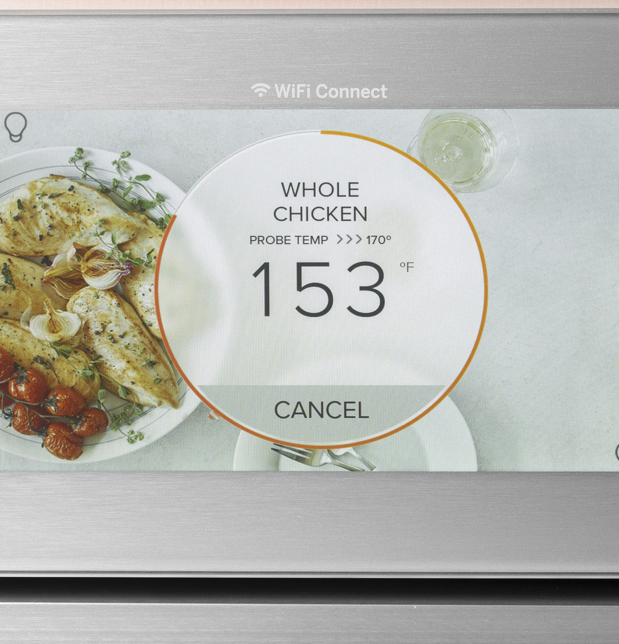 Café CKD70DM2NS5 double wall oven detail