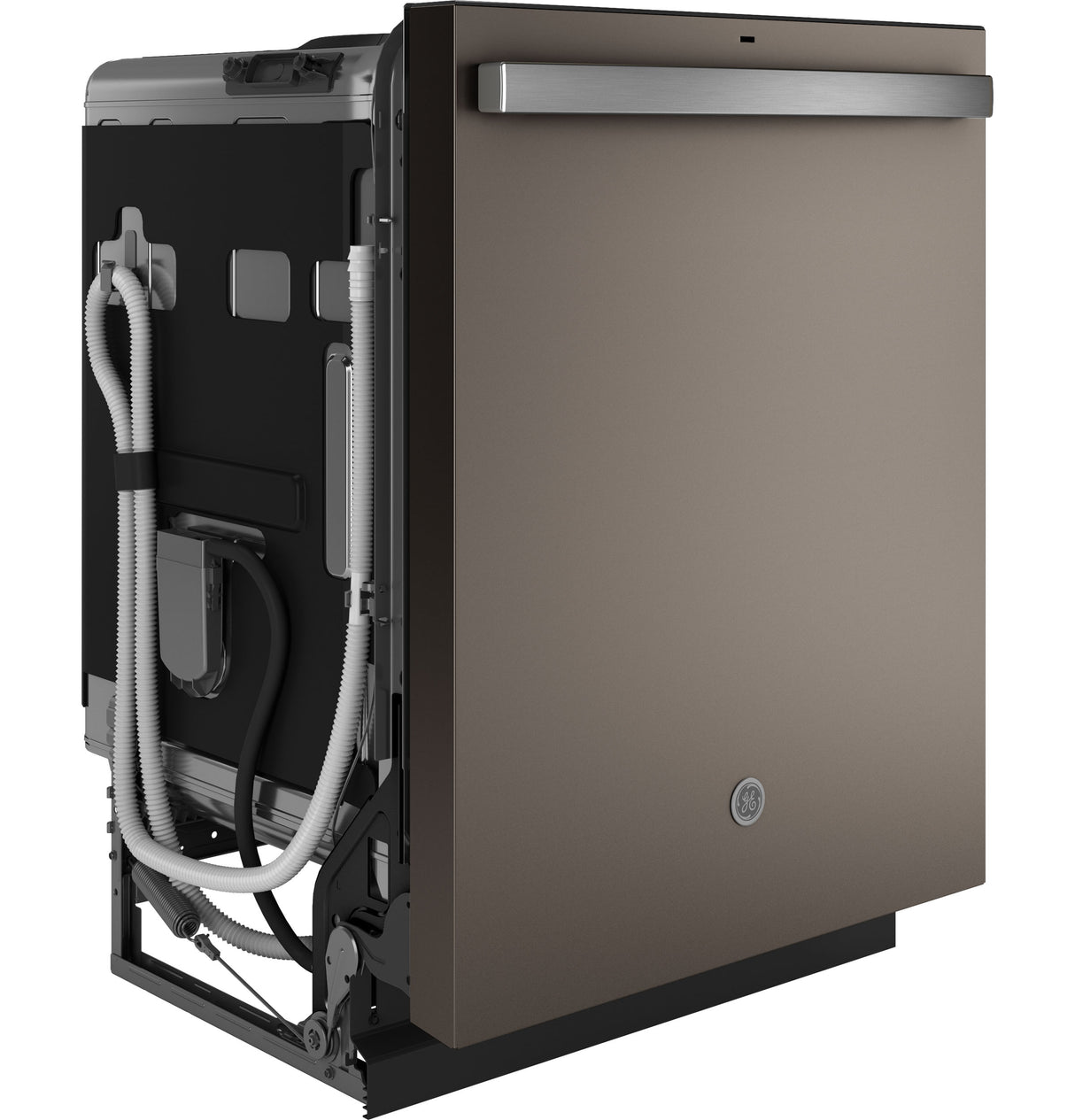 GE GDT670SMVES - 24 in. Top Control Flush-Mount Dishwasher with 45 dBa Sound Level, 3rd-Rack & Dry Boost - Slate