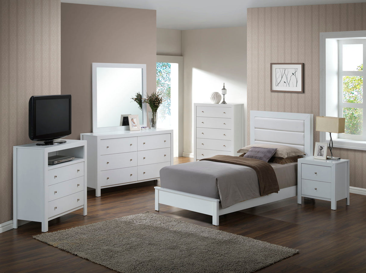 Transitional Modern Design Bed