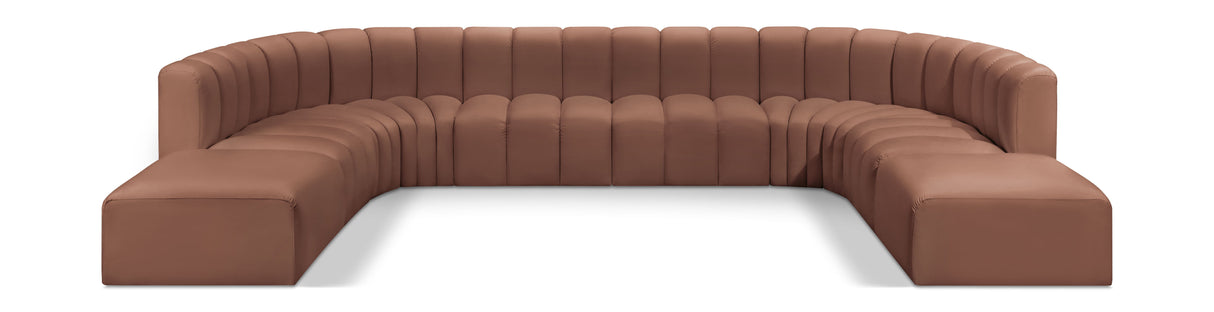 Arc - Faux Leather Modular Sectional