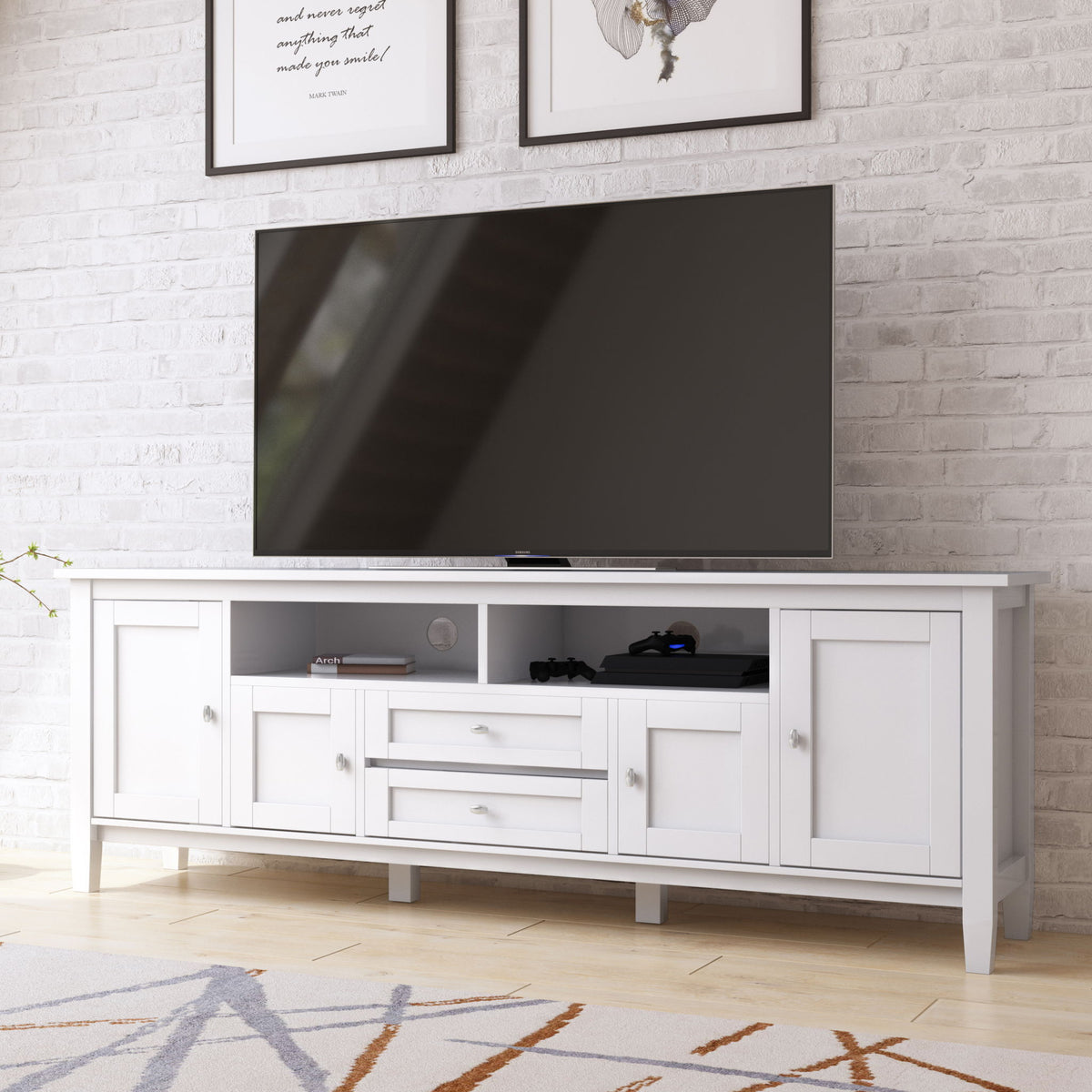 Warm Shaker - TV Media Stand, Handcrafted