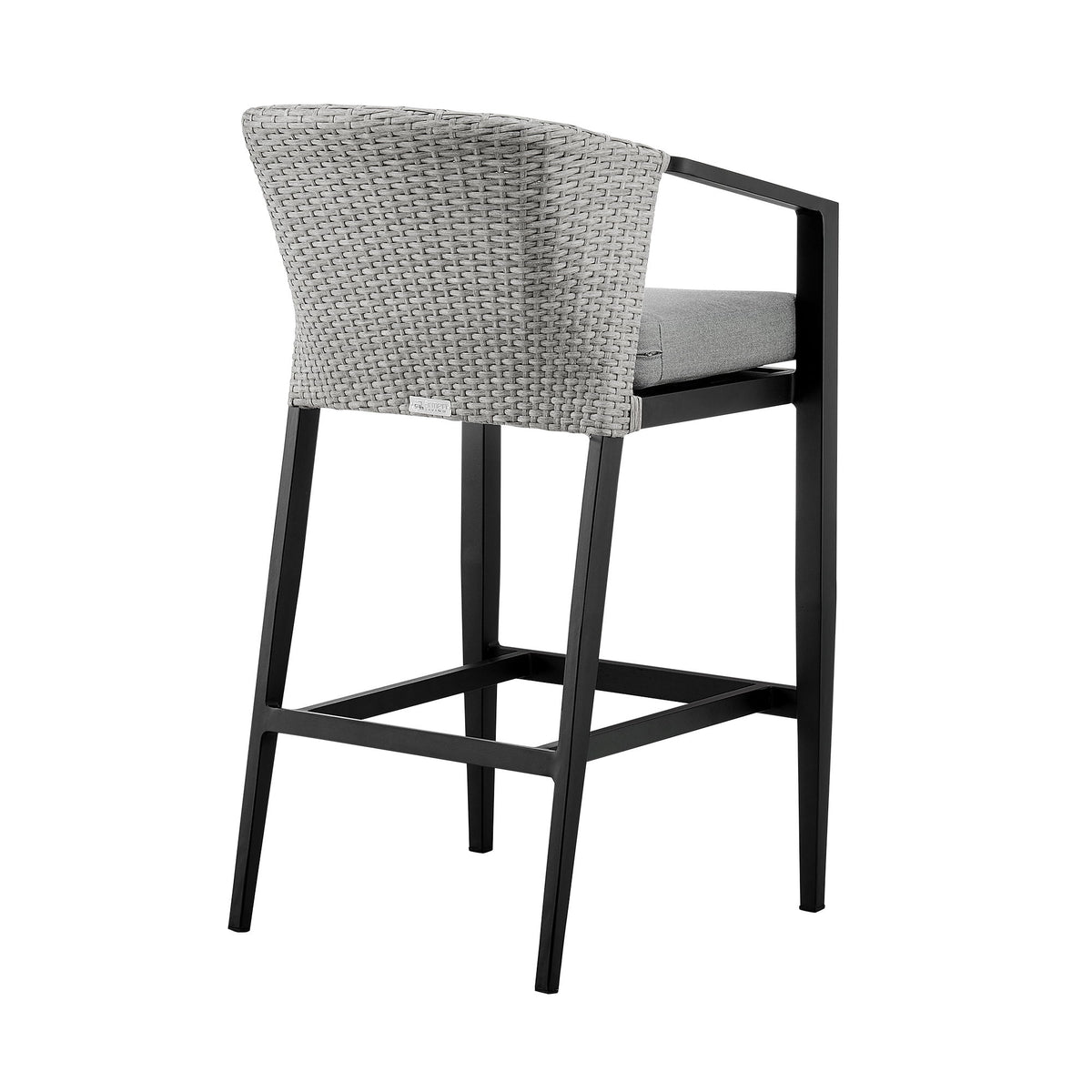 Aileen - Outdoor Patio Stool With Cushions