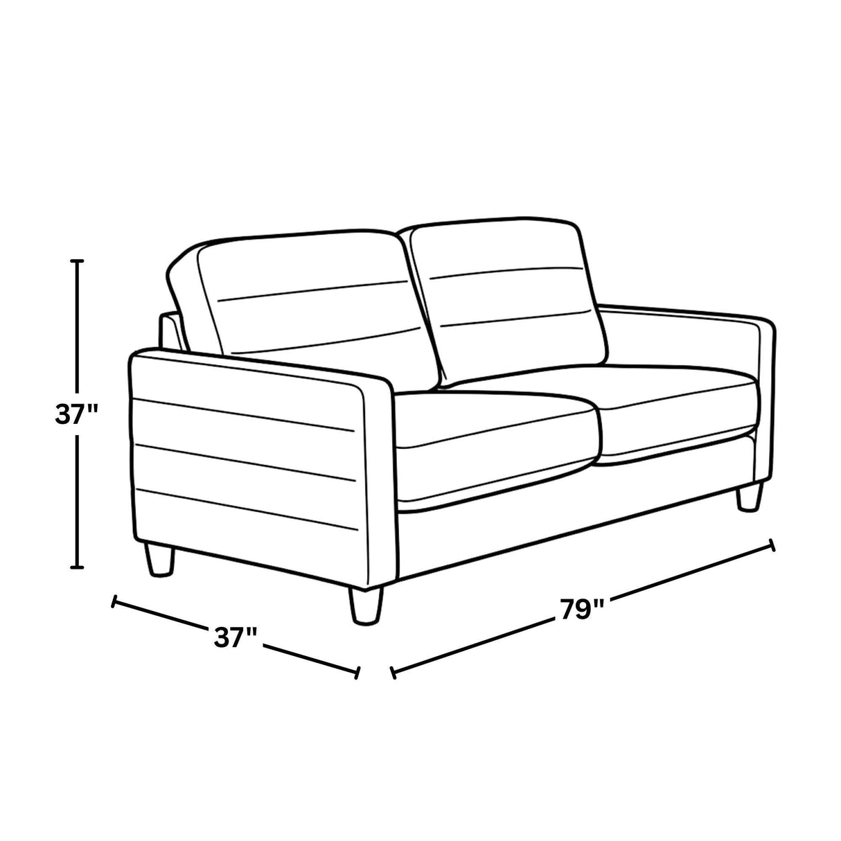 Willow - Upholstered Sofa