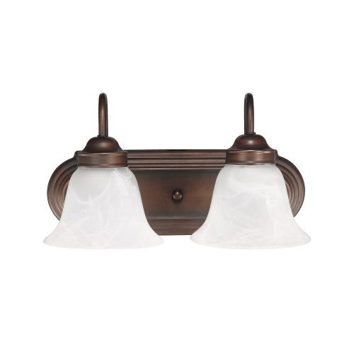 Capital Lighting 1032BB118 2 Bulb Bathroom Light - Burnished Bronze