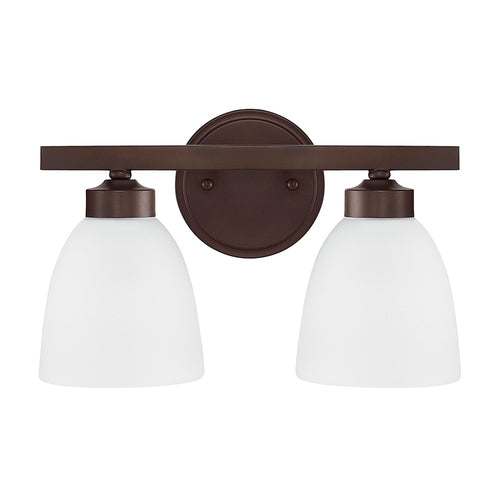 Capital Lighting 114321BZ333 Jameson 2 Bulb Bathroom Light - Bronze