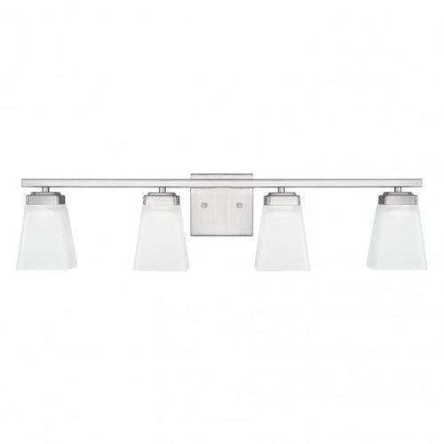 Capital Lighting 114441BN334 Baxley 4 or more Bulb Bathroom Light - Brushed Nickel