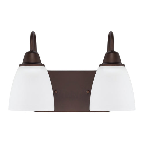 Capital Lighting 115121BZ337 Trenton 2 Bulb Bathroom Light - Bronze