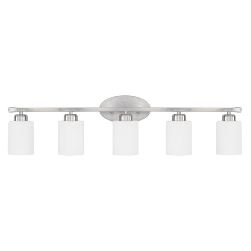 Capital Lighting 115251BN338 Dixon 4 or more Bulb Bathroom Light - Brushed Nickel