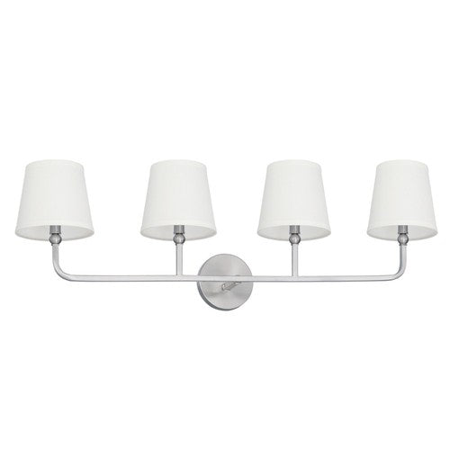 Capital Lighting 119341BN674 Dawson 4 or more Bulb Bathroom Light - Brushed Nickel