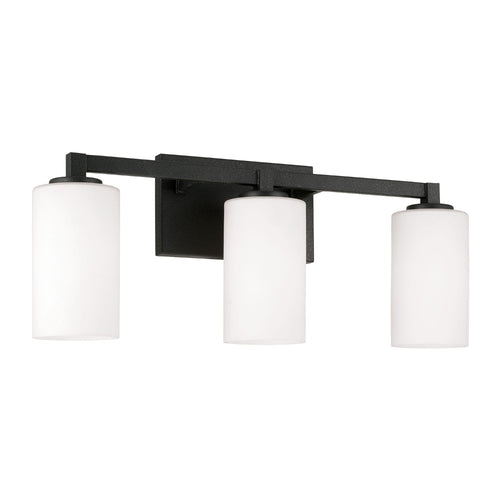 Capital Lighting 119831BI545 Ravenwood 3 Bulb Bathroom Light - Black Iron