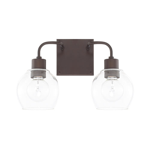 Capital Lighting 120021BZ426 HomePlace 2 Bulb Bathroom Light - Bronze