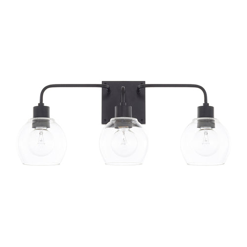 Capital Lighting 120031MB426 HomePlace 3 Bulb Bathroom Light - Matte Black