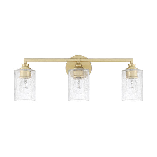 Capital Lighting 120531CG422 Milan 3 Bulb Bathroom Light - Capital Gold