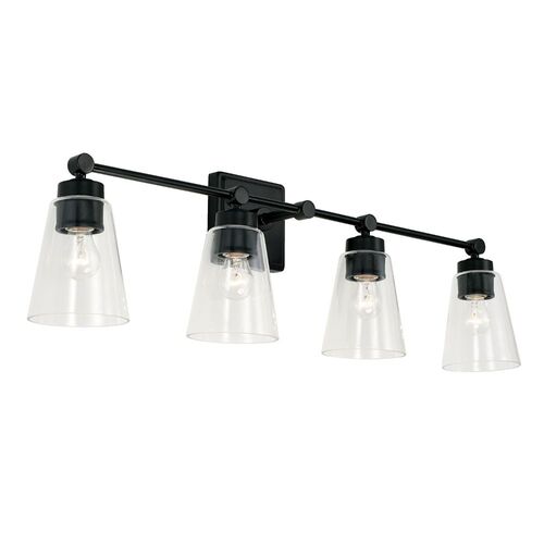 Capital Lighting 121841MB432 Rory 4 or more Bulb Bathroom Light - Matte Black