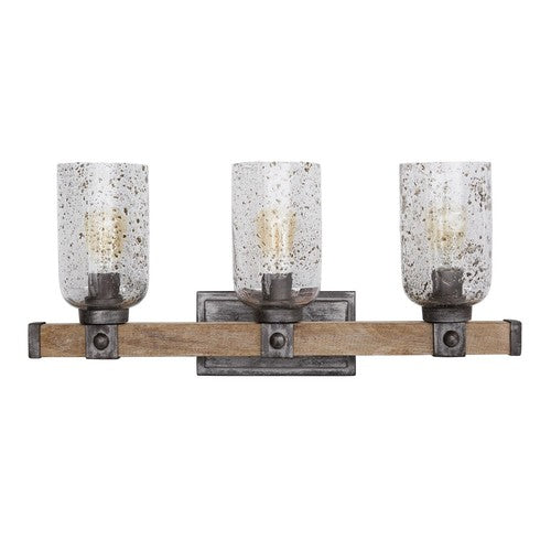 Capital Lighting 134931UW482 Nolan 3 Bulb Bathroom Light - Urban Wash