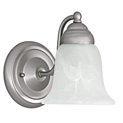 Capital Lighting 1361MN117 1 Bulb Wall Sconce - Matte Nickel