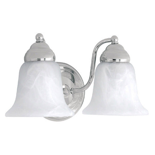 Capital Lighting 1362CH117 Brady 2 Bulb Bathroom Light - Chrome