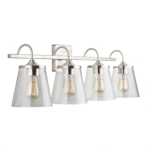 Capital Lighting 139142BN496 Jayne 4 or more Bulb Bathroom Light - Brushed Nickel