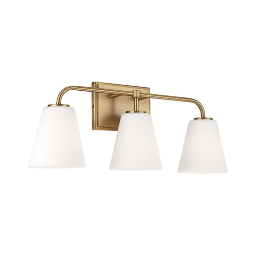 Capital Lighting 149431AD543 Brody 3 Bulb Bathroom Light - Aged Brass