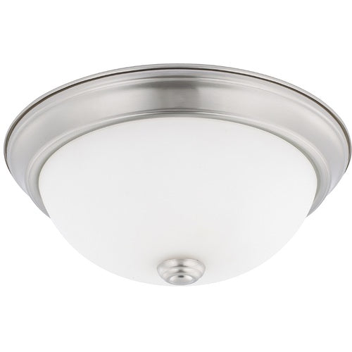 Capital Lighting 214721BN HomePlace Flush Mount Ceiling Light - Brushed Nickel