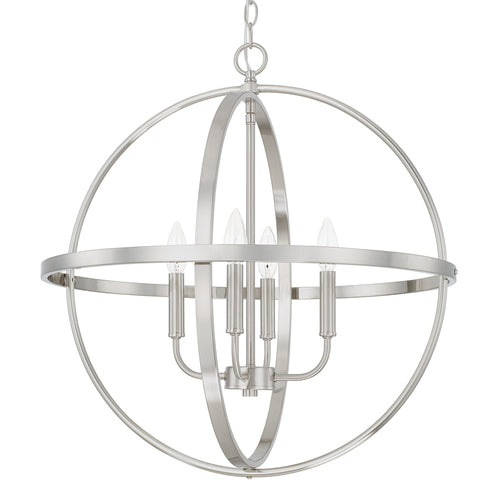 Capital Lighting 317542BN HomePlace Entrance / Foyer Pendant - Brushed Nickel