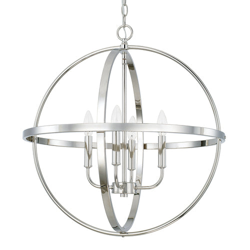 Capital Lighting 317542PN HomePlace Entrance / Foyer Pendant - Polished Nickel