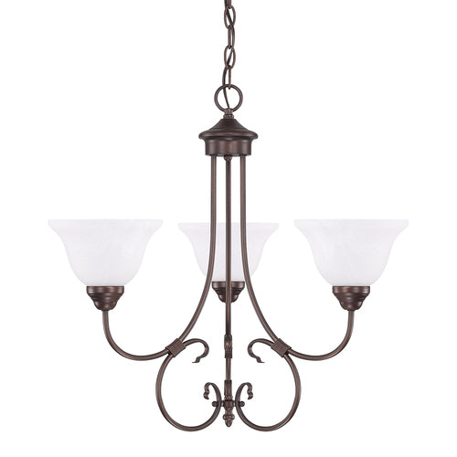 Capital Lighting 3223BZ220 Hometown Mid Sized Chandelier - Bronze
