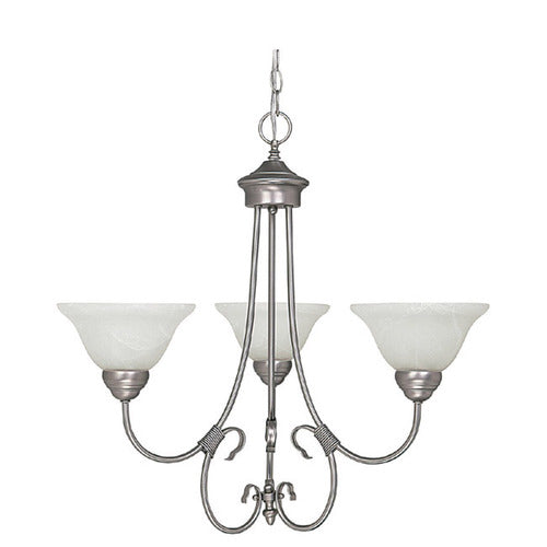 Capital Lighting 3223MN220 Hometown Mid Sized Chandelier - Matte Nickel
