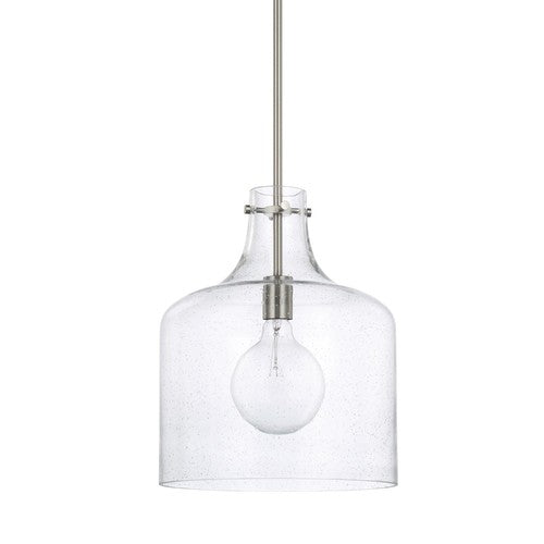 Capital Lighting 325712BN Down Light Pendant - Brushed Nickel