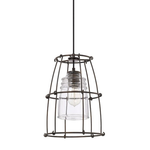 Capital Lighting 329711NG462 Turner Down Light Pendant - Nordic Grey