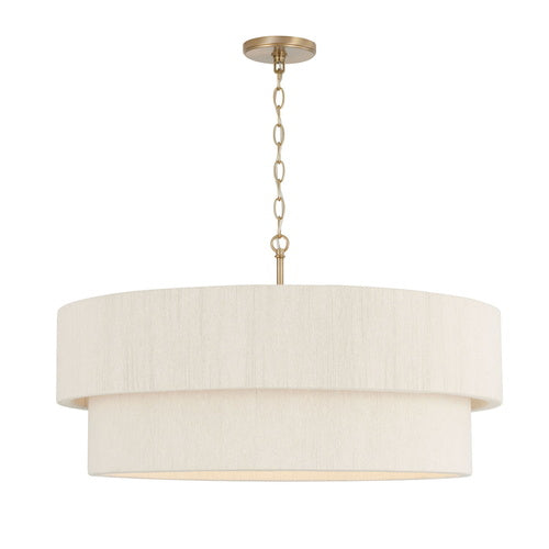 Capital Lighting 349842MA Delaney Multi Light Pendant - Matte Brass