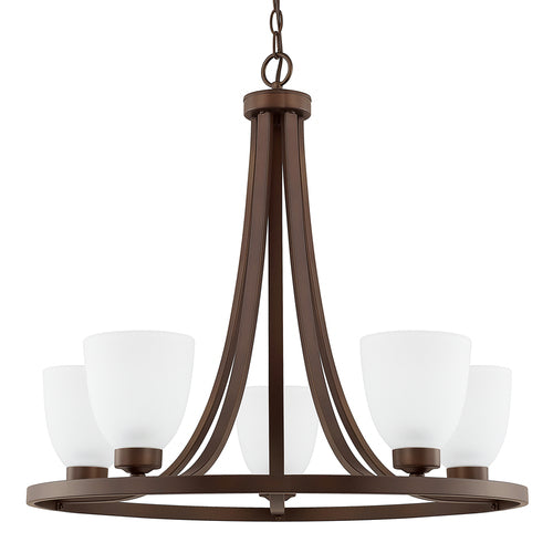 Capital Lighting 414351BZ333 Jameson Mid Sized Chandelier - Bronze