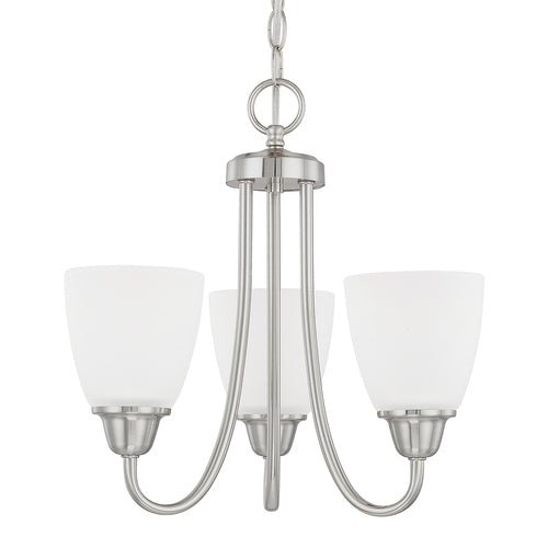 Capital Lighting 415131BN337 Trenton Mini Chandelier - Brushed Nickel