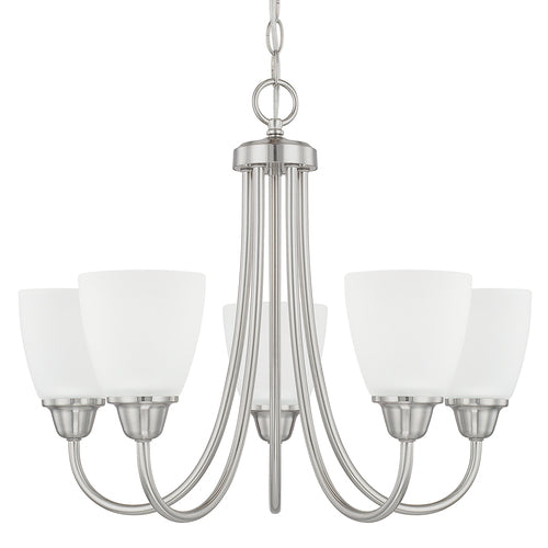 Capital Lighting 415151BN337 Trenton Mini Chandelier - Brushed Nickel