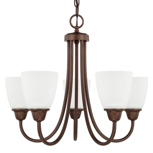 Capital Lighting 415151BZ337 Trenton Mini Chandelier - Bronze