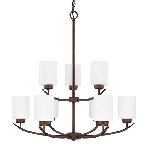 Capital Lighting 415291BZ338 Dixon Mid Sized Chandelier - Bronze