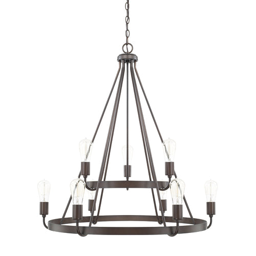 Capital Lighting 420091BZ HomePlace Mid Sized Chandelier - Bronze