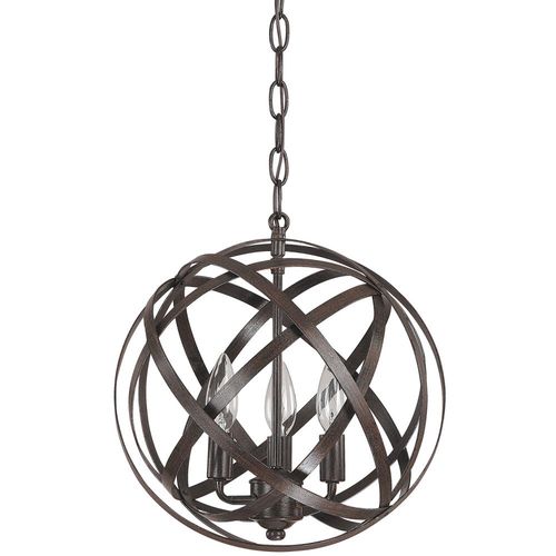 Capital Lighting 4233RS Axis Entrance / Foyer Pendant - Russet