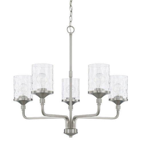 Capital Lighting 428851BN451 Colton Mid Sized Chandelier - Brushed Nickel