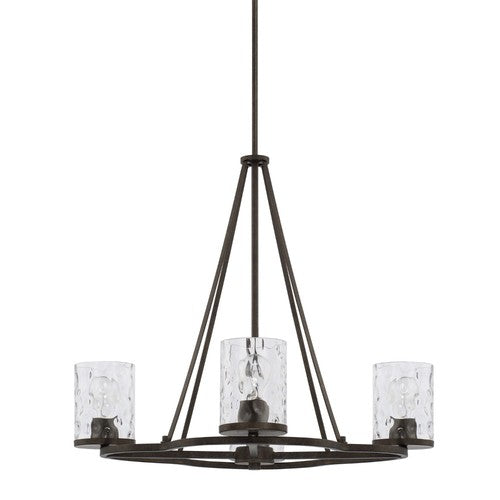 Capital Lighting 428941UB452 Collier Mid Sized Chandelier - Urban Brown